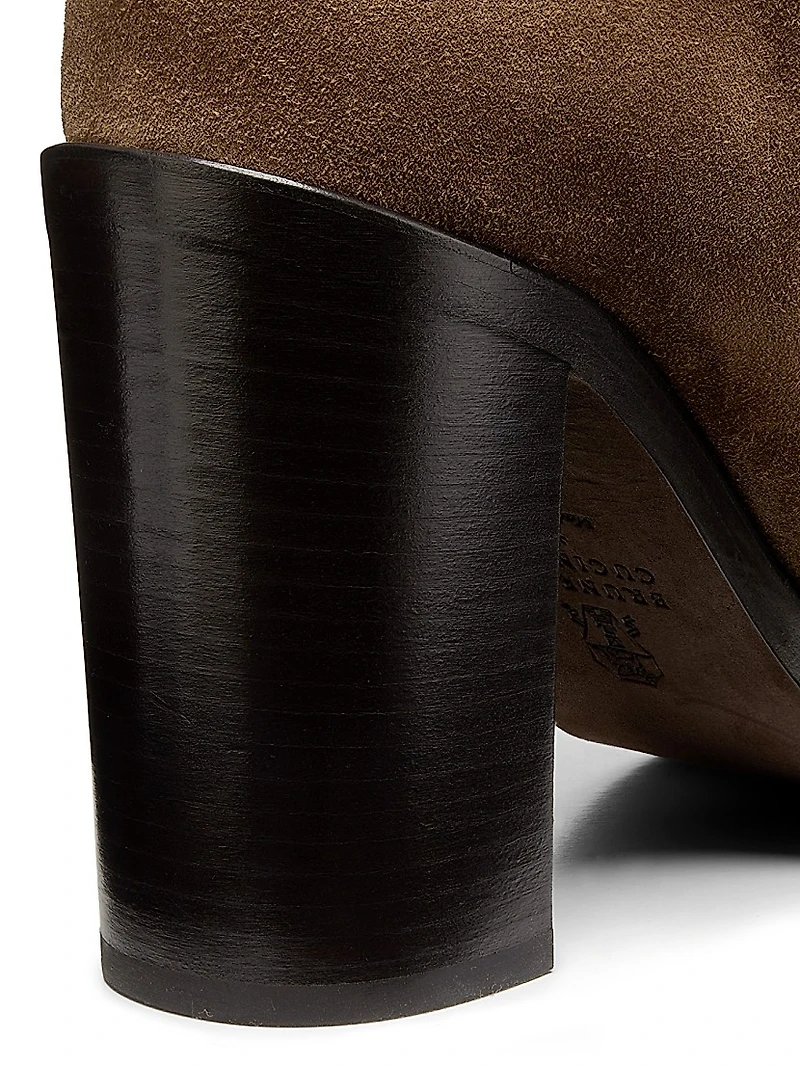 90MM Suede Knee-High Boots