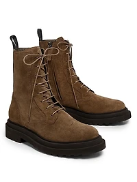 Suede Ankle Boots