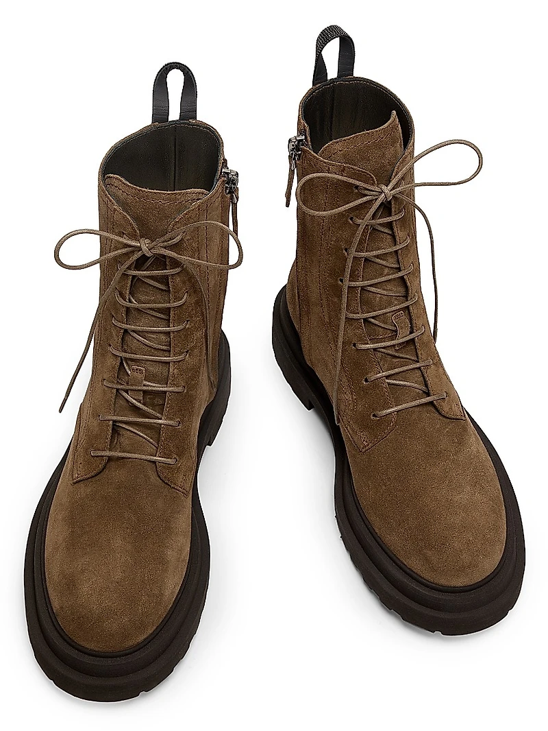 Suede Ankle Boots