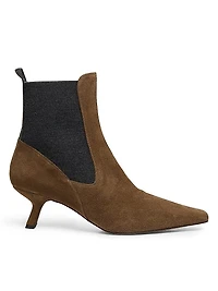 50MM Suede Ankle Boots