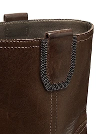 60MM Leather Ankle Boots