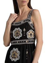 Ellisah Embroidered Maxi Dress