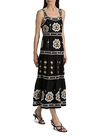 Ellisah Embroidered Maxi Dress
