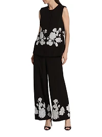 Isla Embroidered Sleeveless Jacket