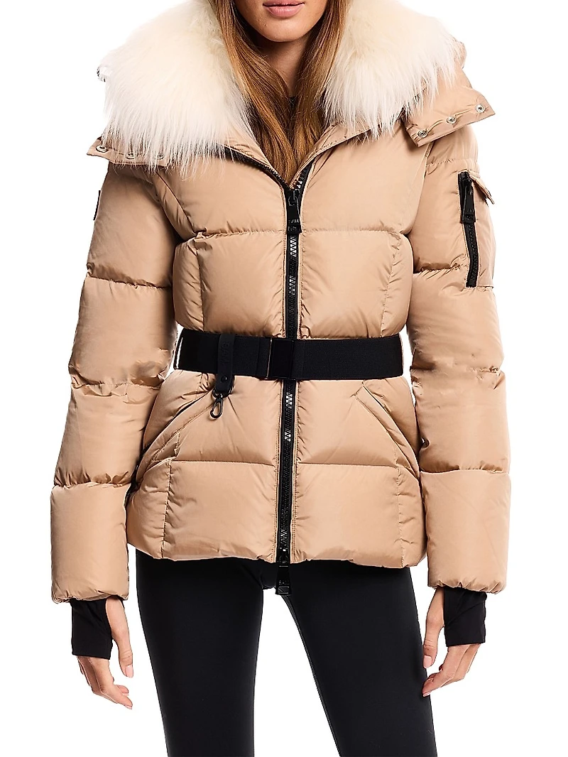 Delilah Shearling Collar Jacket