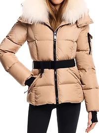 Delilah Shearling Collar Jacket