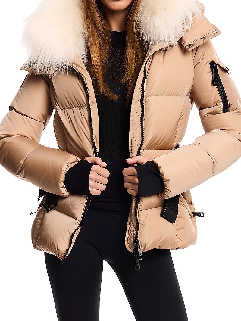 Delilah Shearling Collar Jacket