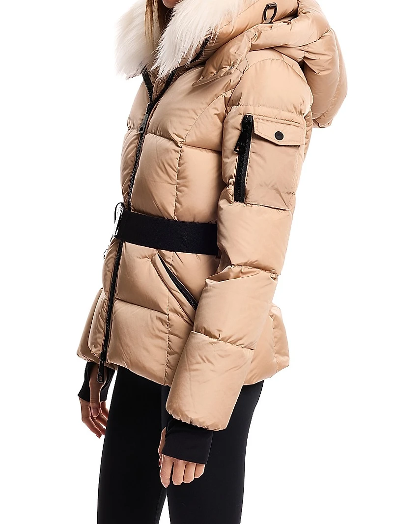 Delilah Shearling Collar Jacket