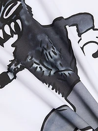 Wolf Print Cotton T-Shirt
