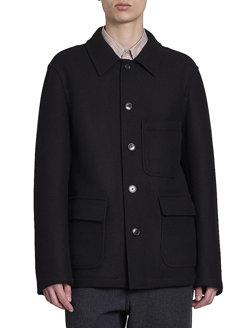 Braxton Button-Front Jacket