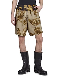 Piperi Printed Drawstring Shorts