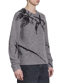Mouche Jacquard Sweater