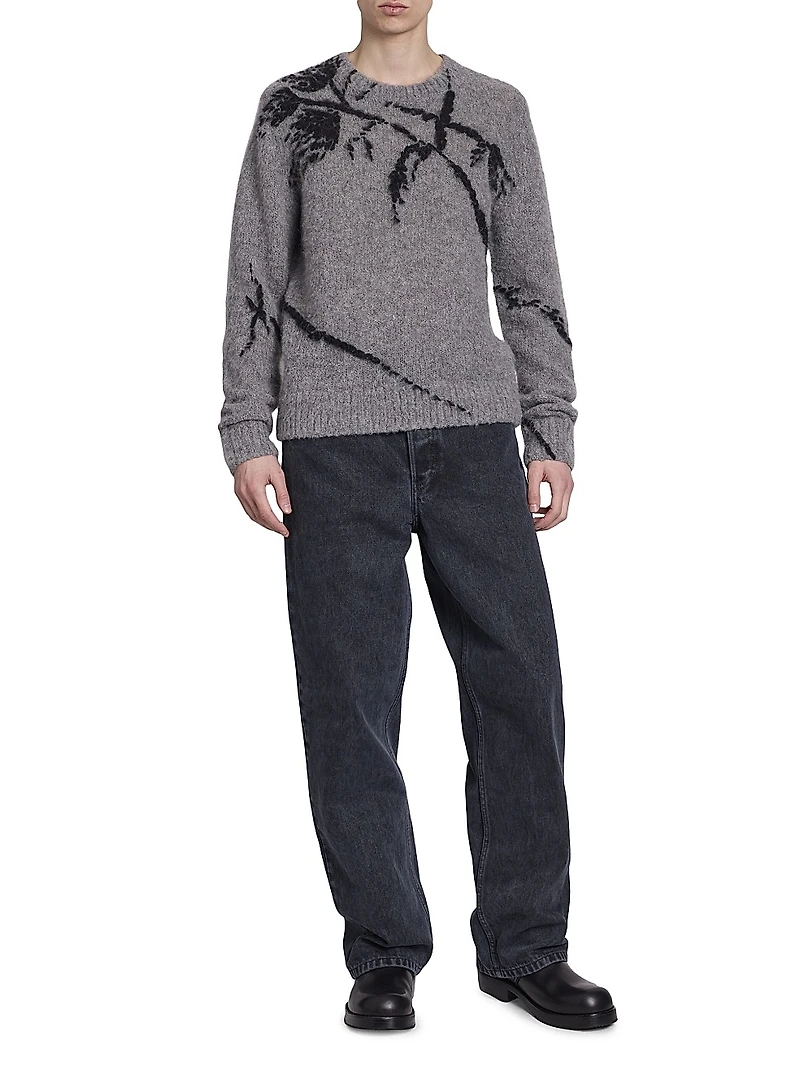 Mouche Jacquard Sweater