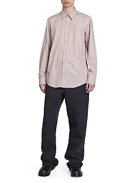 Curles Striped Cotton Button-Front Shirt