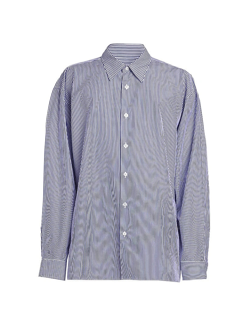 Croom Striped Cotton Button-Front Shirt