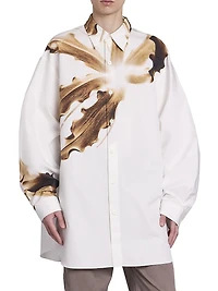 Carton Printed Cotton Shirt