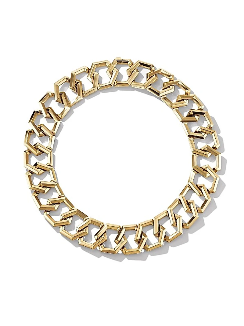 Carlyle Necklace in 18K Yellow Gold
