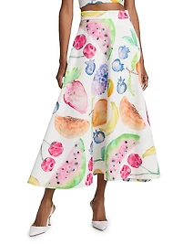 A-Line Midi-Skirt