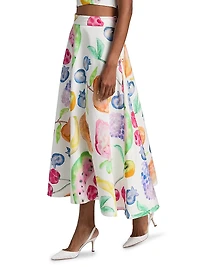A-Line Midi-Skirt