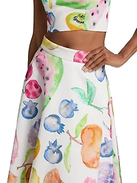 A-Line Midi-Skirt