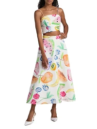 A-Line Midi-Skirt