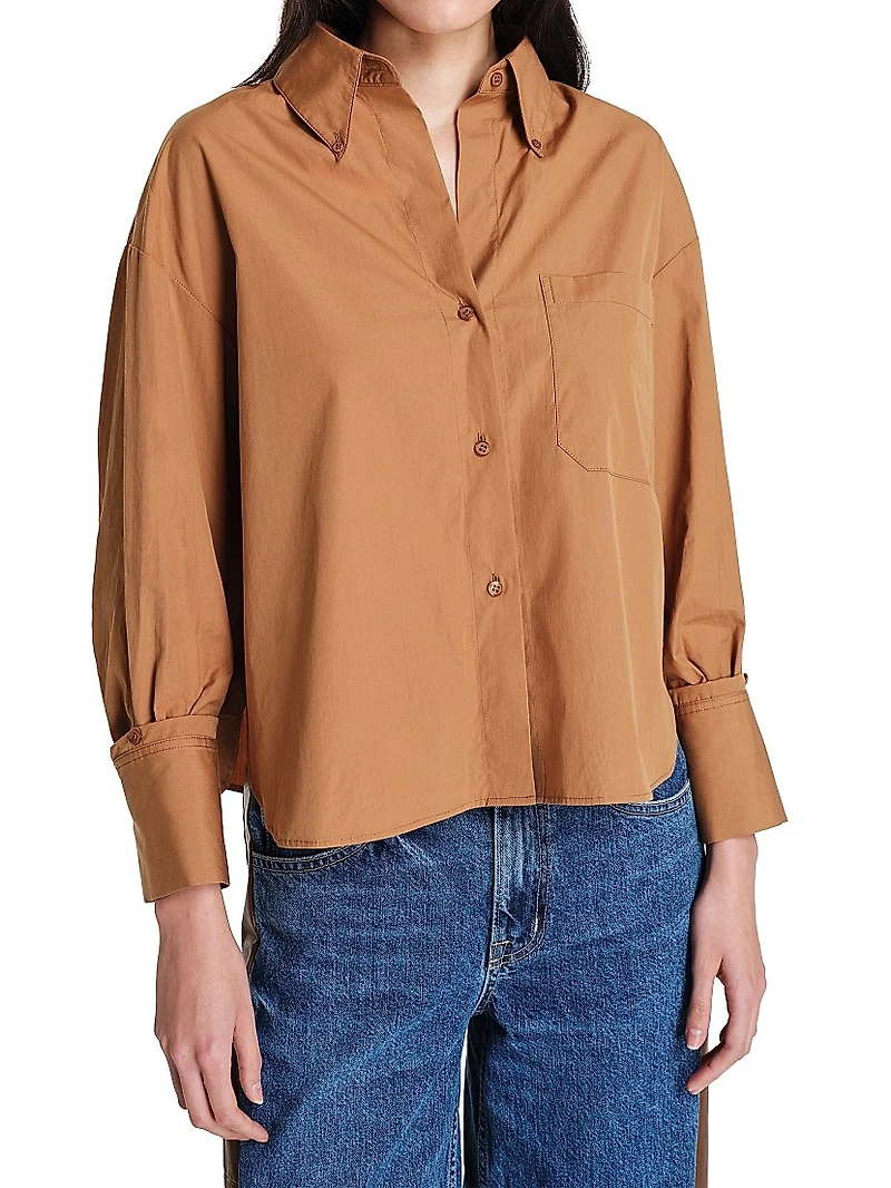 J.D.Cotton Long-Sleeve Shirt
