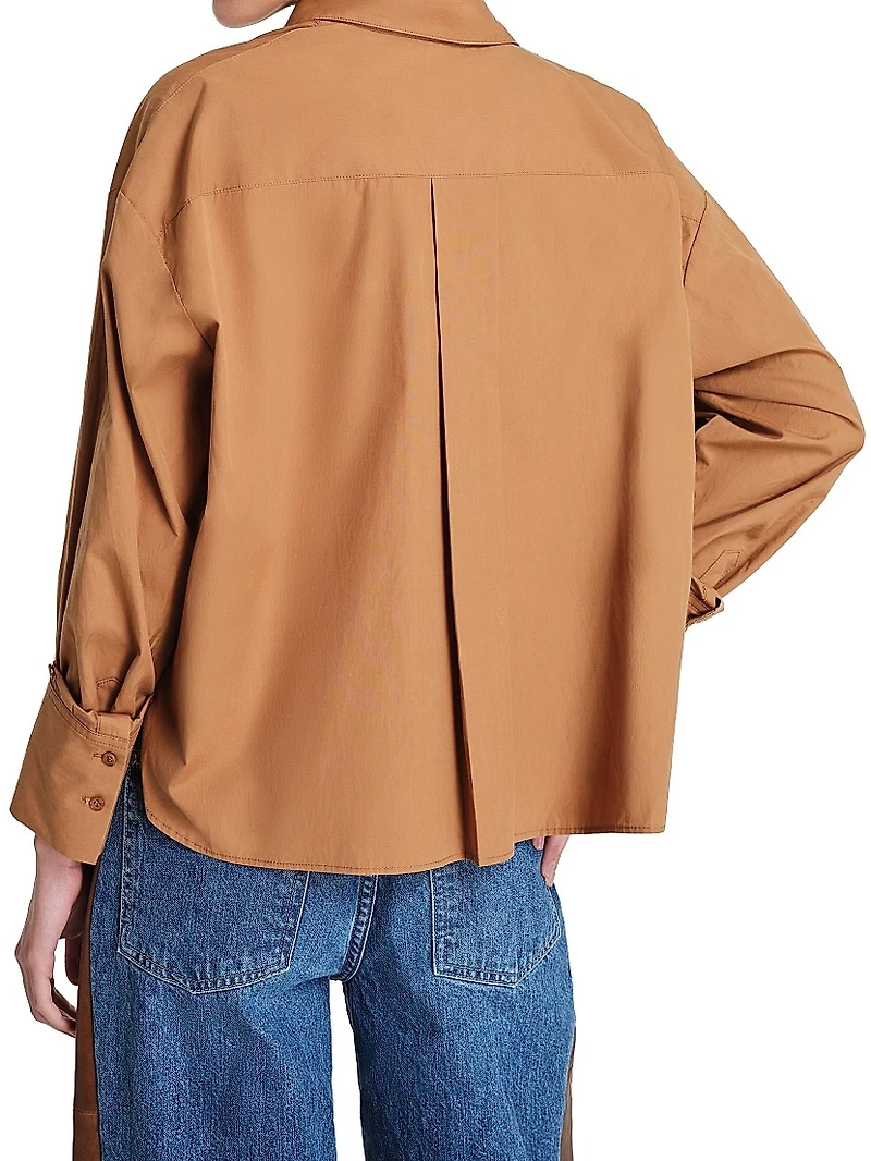 J.D.Cotton Long-Sleeve Shirt