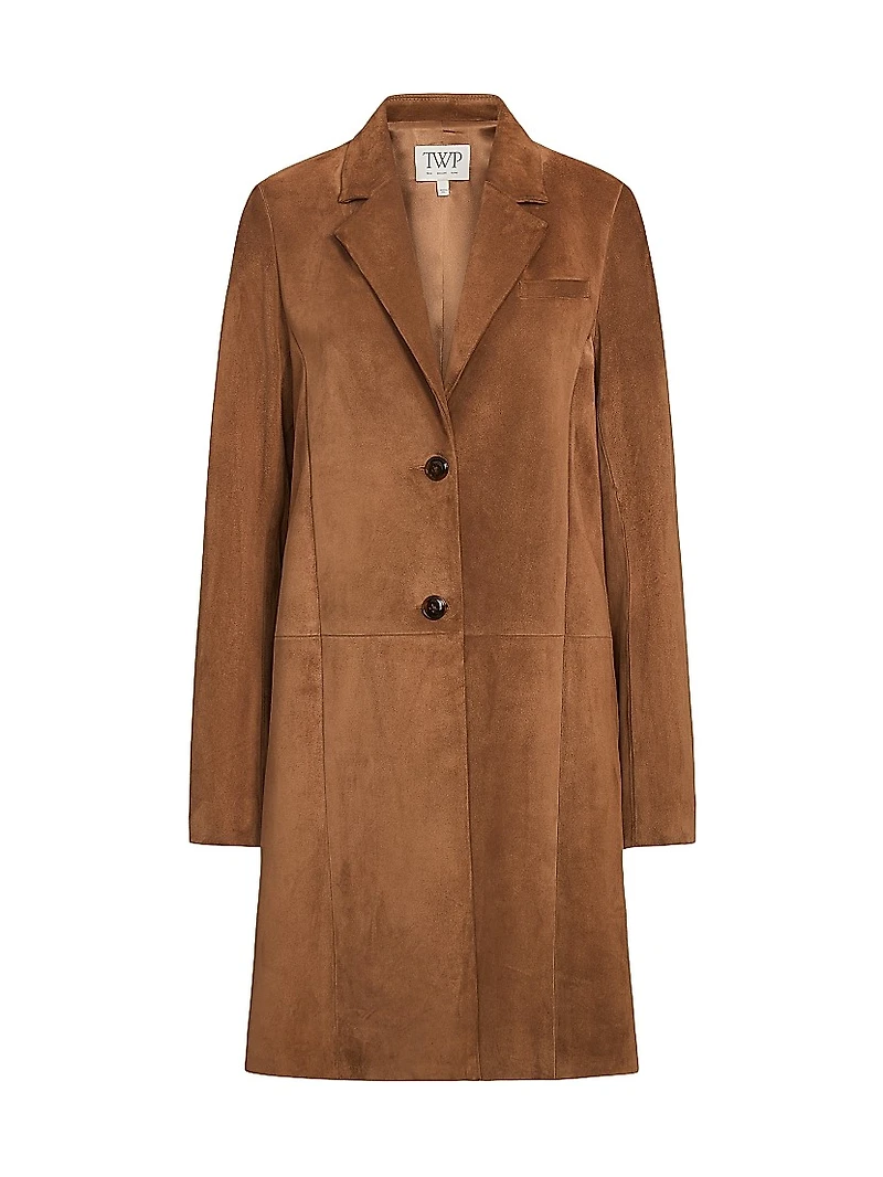 Easy Suede Car Coat