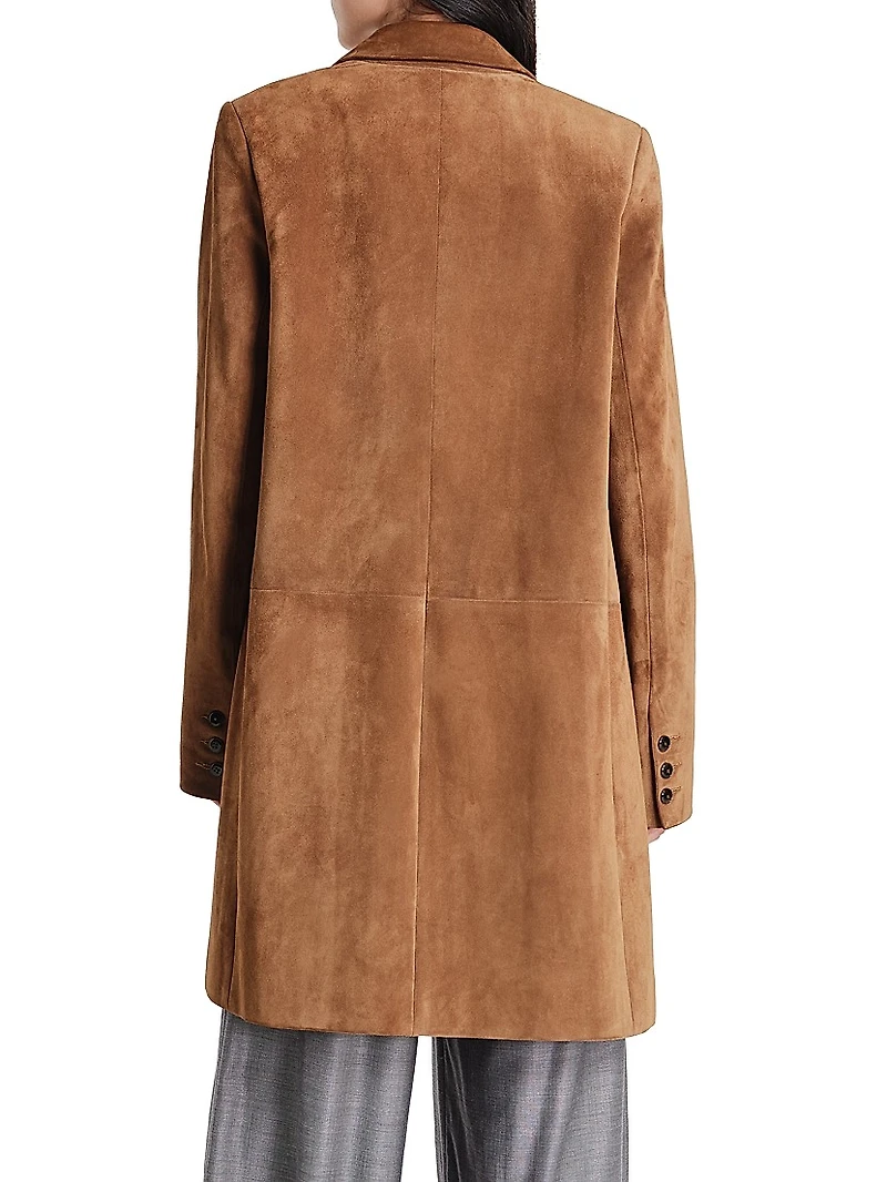 Easy Suede Car Coat