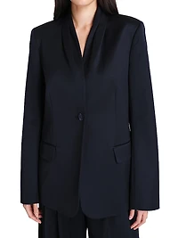 Shawl-Collar Wool Dinner Jacket