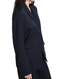 Shawl-Collar Wool Dinner Jacket