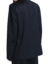 Shawl-Collar Wool Dinner Jacket