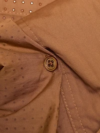 Next Ex Rhinestone Crop Button-Front Shirt