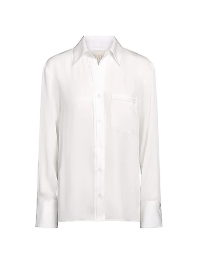 New Joey Stretch-Silk Shirt