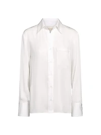 New Joey Stretch-Silk Shirt