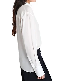 New Joey Stretch-Silk Shirt