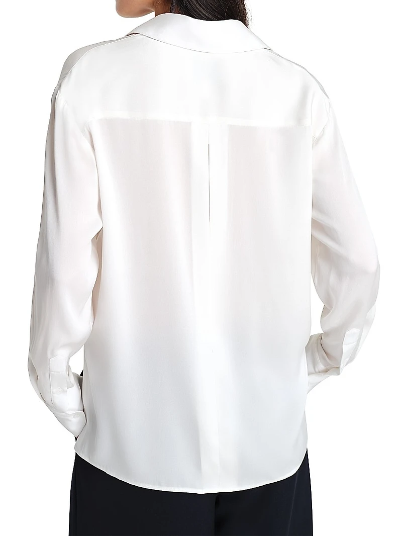 New Joey Stretch-Silk Shirt
