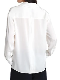 New Joey Stretch-Silk Shirt