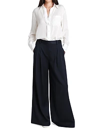 New Joey Stretch-Silk Shirt