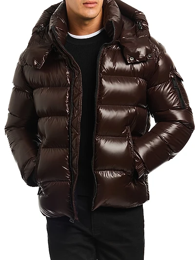 Glacier Quilted Down Jacket