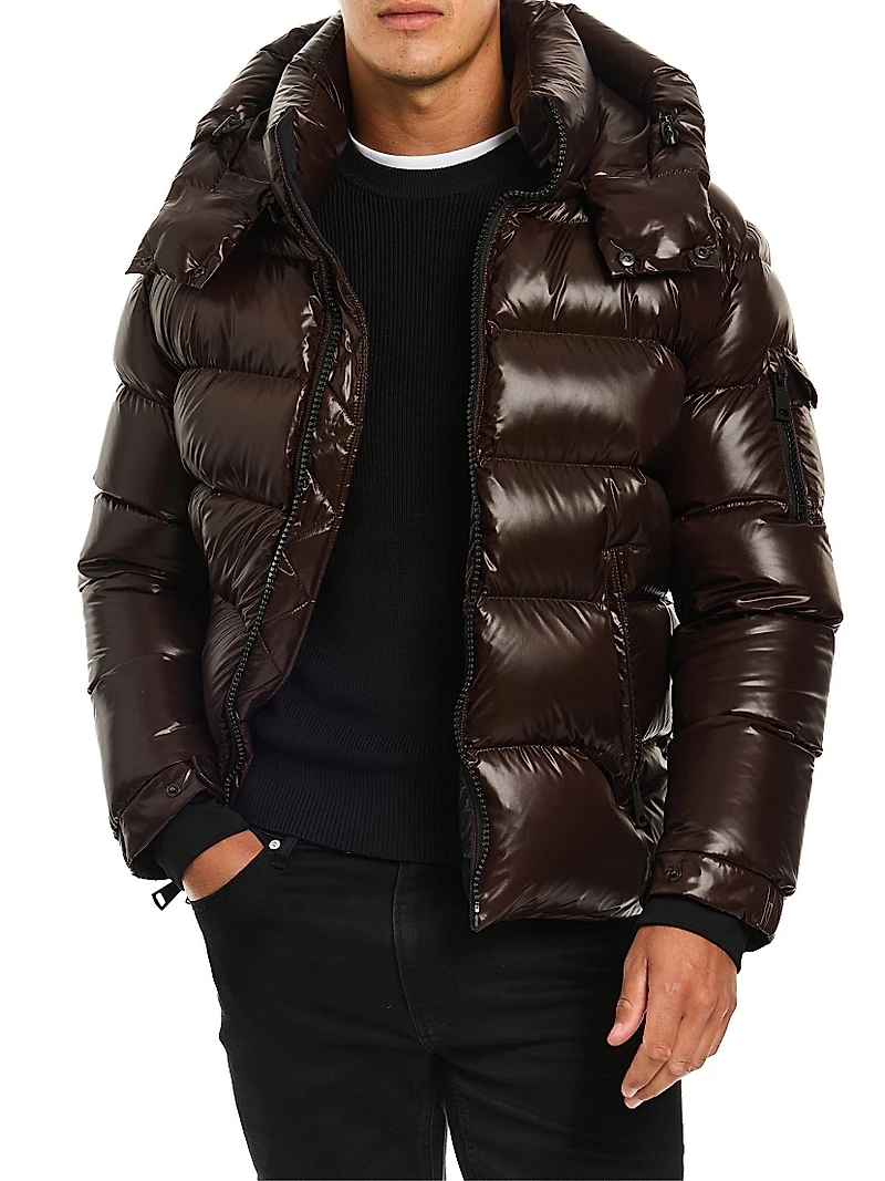 Glacier Quilted Down Jacket