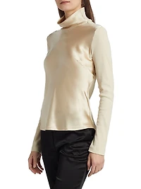 Bias Turtleneck Combo T-Shirt