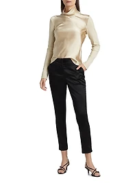 Bias Turtleneck Combo T-Shirt