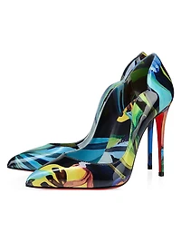 Hot Chick Patent Leather 100MM Pumps
