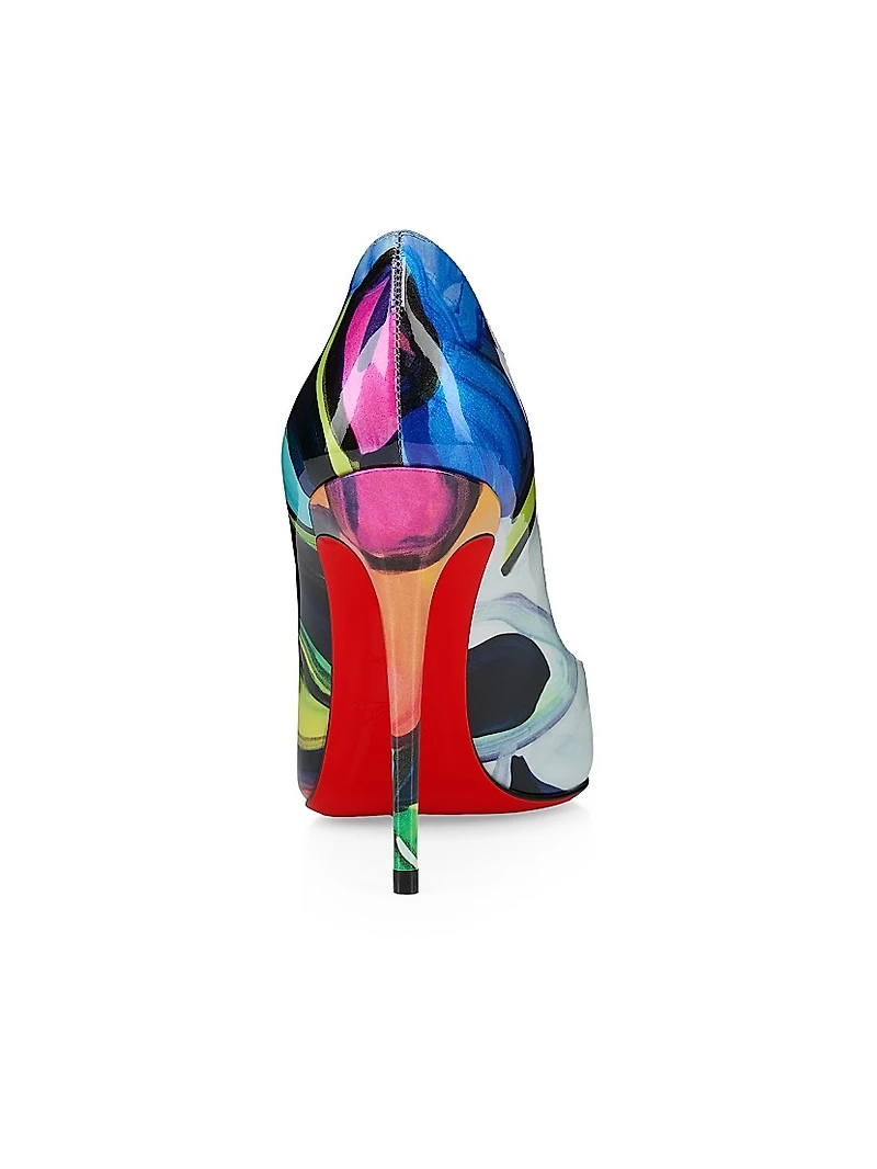 Hot Chick Patent Leather 100MM Pumps