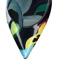 Hot Chick Patent Leather 100MM Pumps
