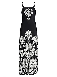 Floral Arabesque Slipdress