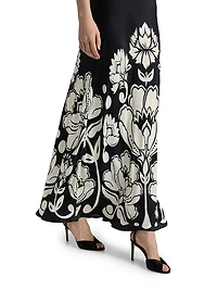 Floral Arabesque Slipdress