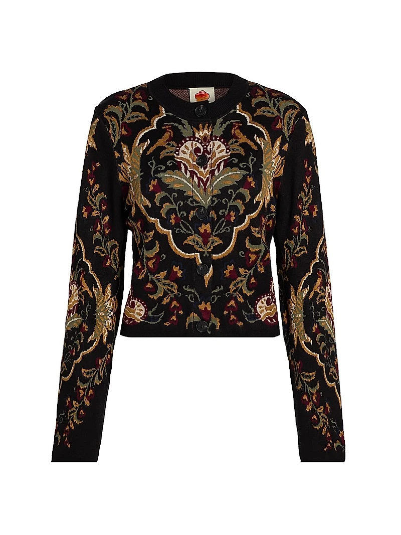 Majestic Hearts Knit Cardigan