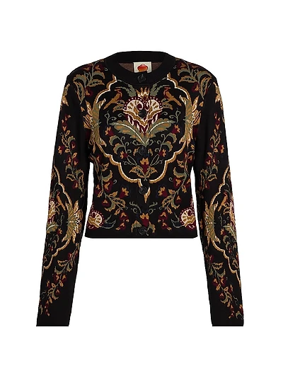 Majestic Hearts Knit Cardigan